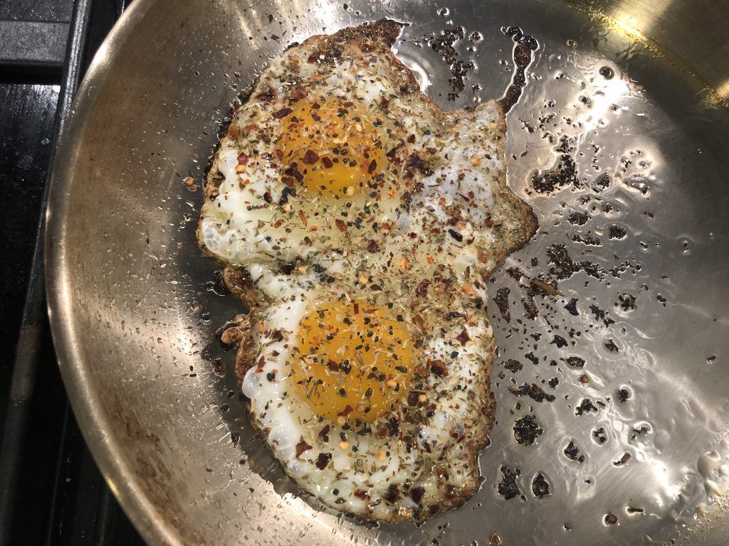 Cooked Seasoned Eggs
